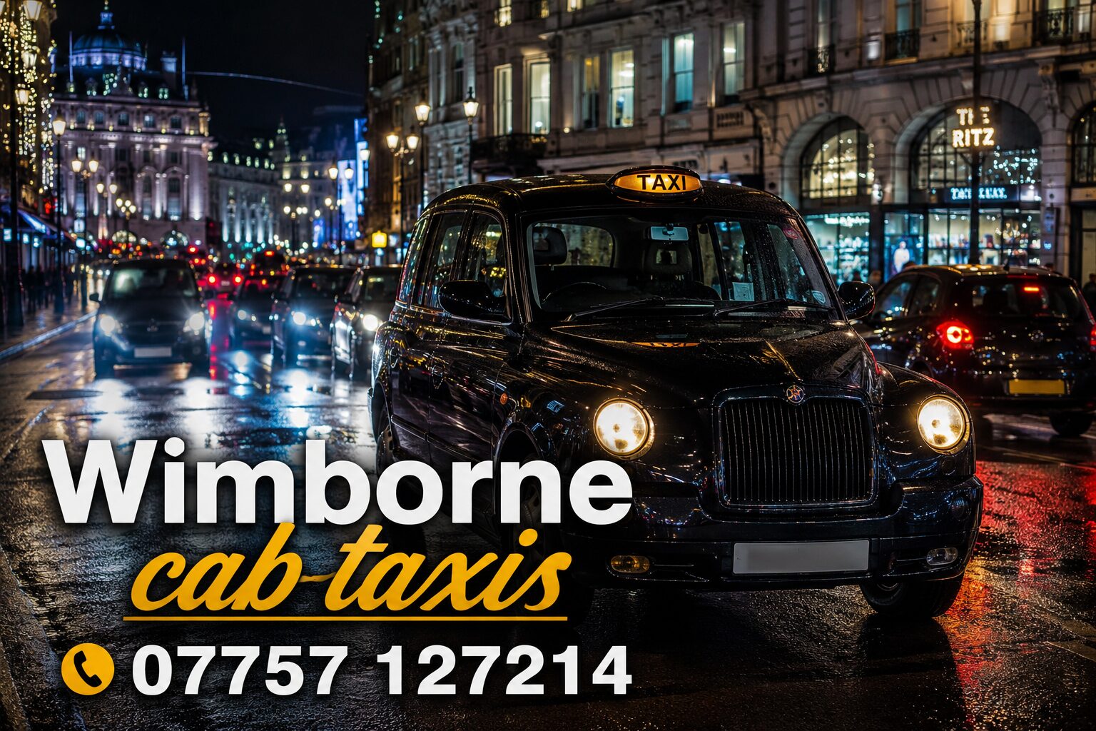 Wimborne Bournemouth cab taxis